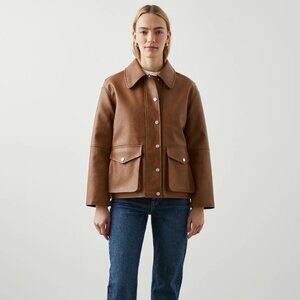 NWOT Rails Mathis Faux Leather Jacket